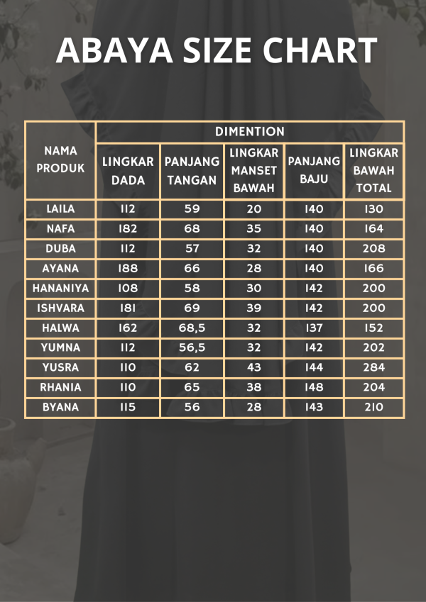 Laila Casual Abaya - Image 9